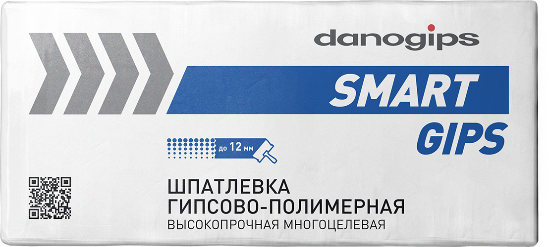 картинка DANOGIPS SmartGips шпатлевка гипсо-полимерная (19 кг) от базы строительно-отделочных материалов